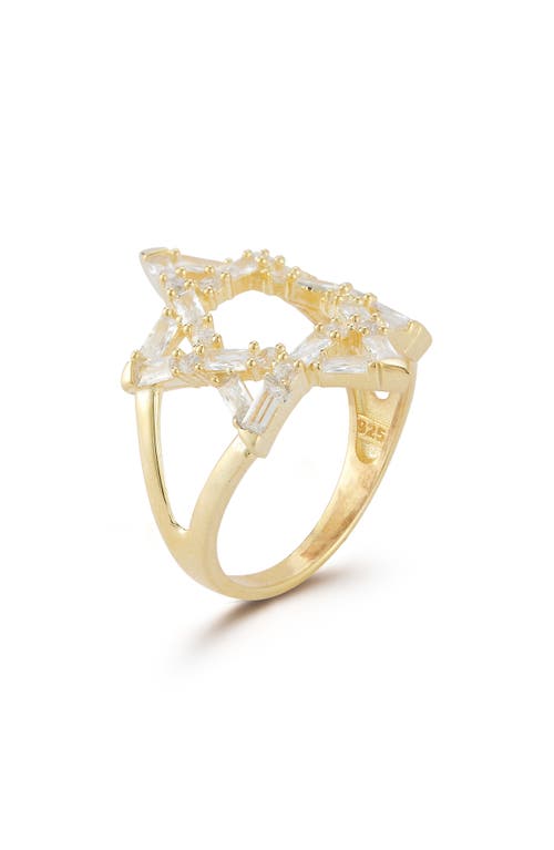 Sphera Milano Star Of David Ring In Gold