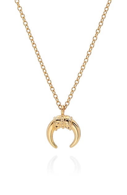 Anna Beck Tusk Charm Pendant Necklace In Gold Modesens - Tusk Charm Pendant Necklace
