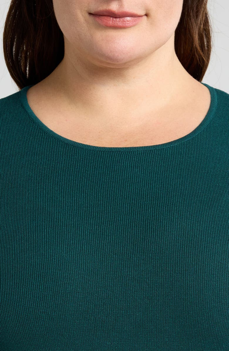 Tahari ASL Knit T-Shirt, Alternate, color, 