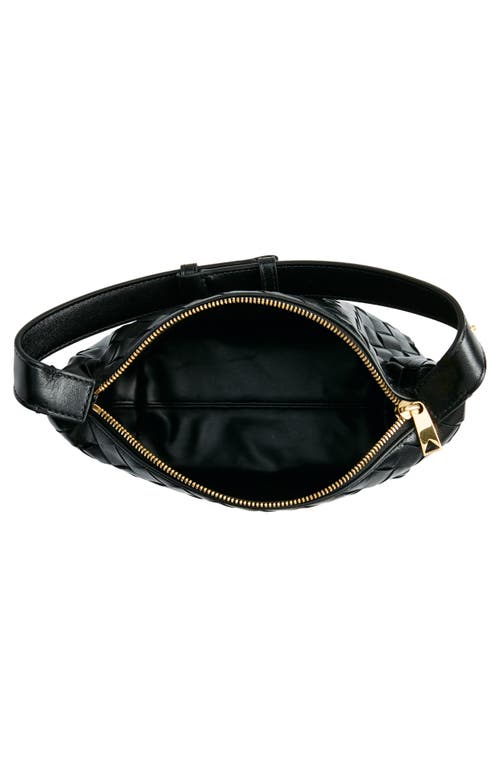 Bottega Veneta Mini Wallace Intrecciato Leather Shoulder Bag