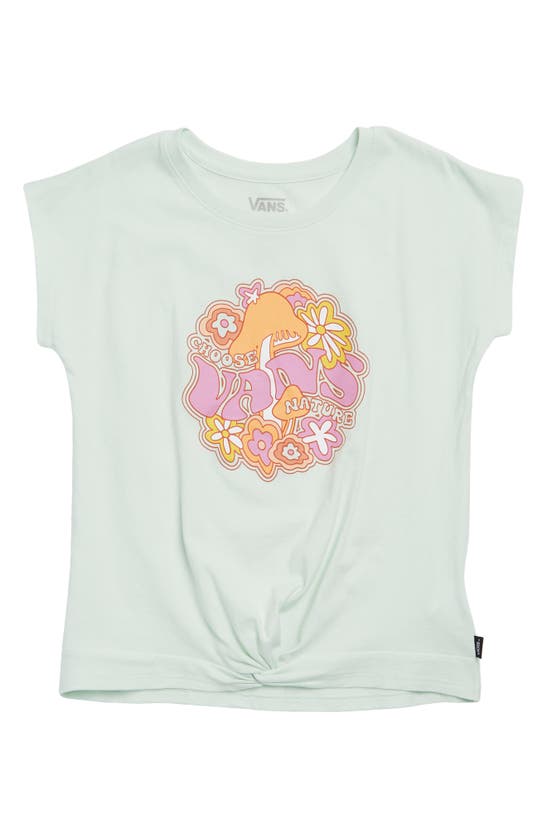 VANS KIDS' PSYCHEDELIC KNOT GRAPHIC T-SHIRT