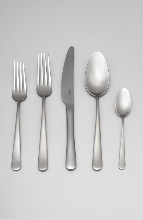 Shop Fable Stainless Steel 20-piece Flatware Place Setting In Matte Silver