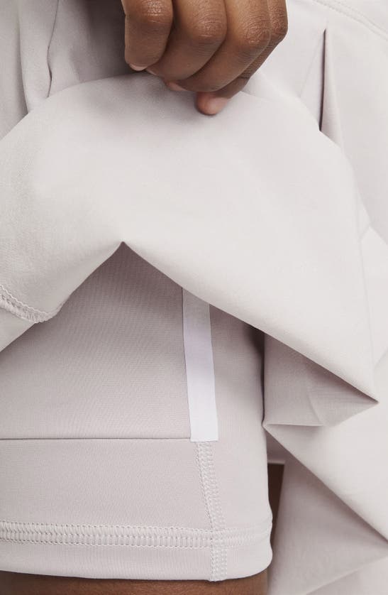 Shop Nike Kids' G Club Dri-fit Golf Skirt In Platinum Violet/ White