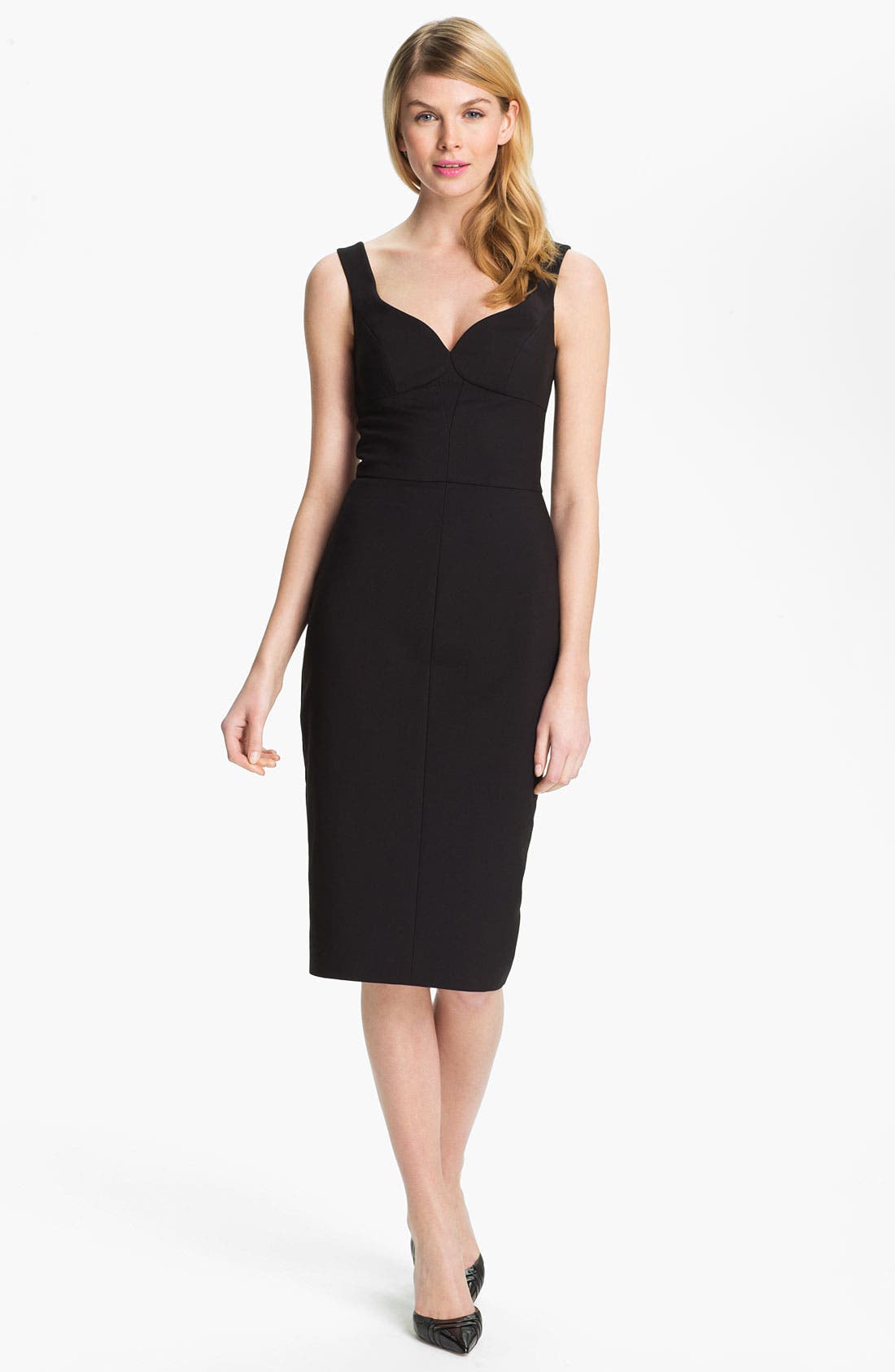Black Halo 'Ally' Sweetheart Sheath Dress Nordstrom