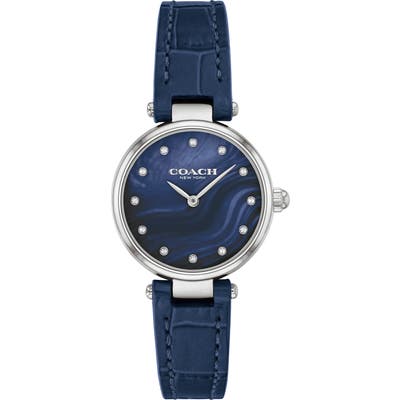 Coach Park Leather Strap Watch, 2m