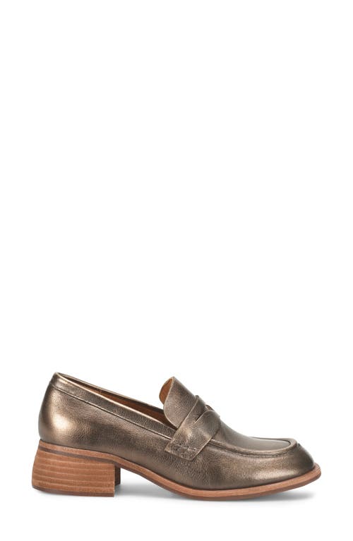 Kork-ease ® Keegan Penny Loafer Pump In Bronze Metallic