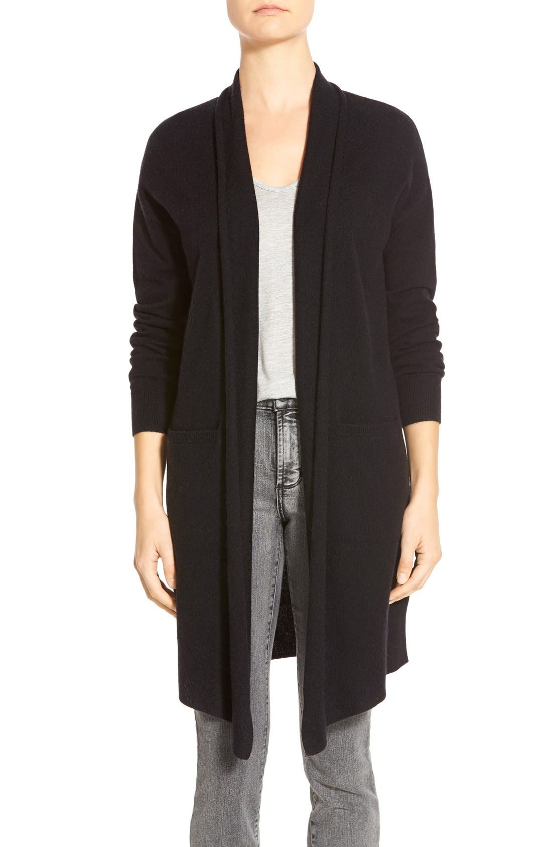 halogen wool & cashmere long cardigan