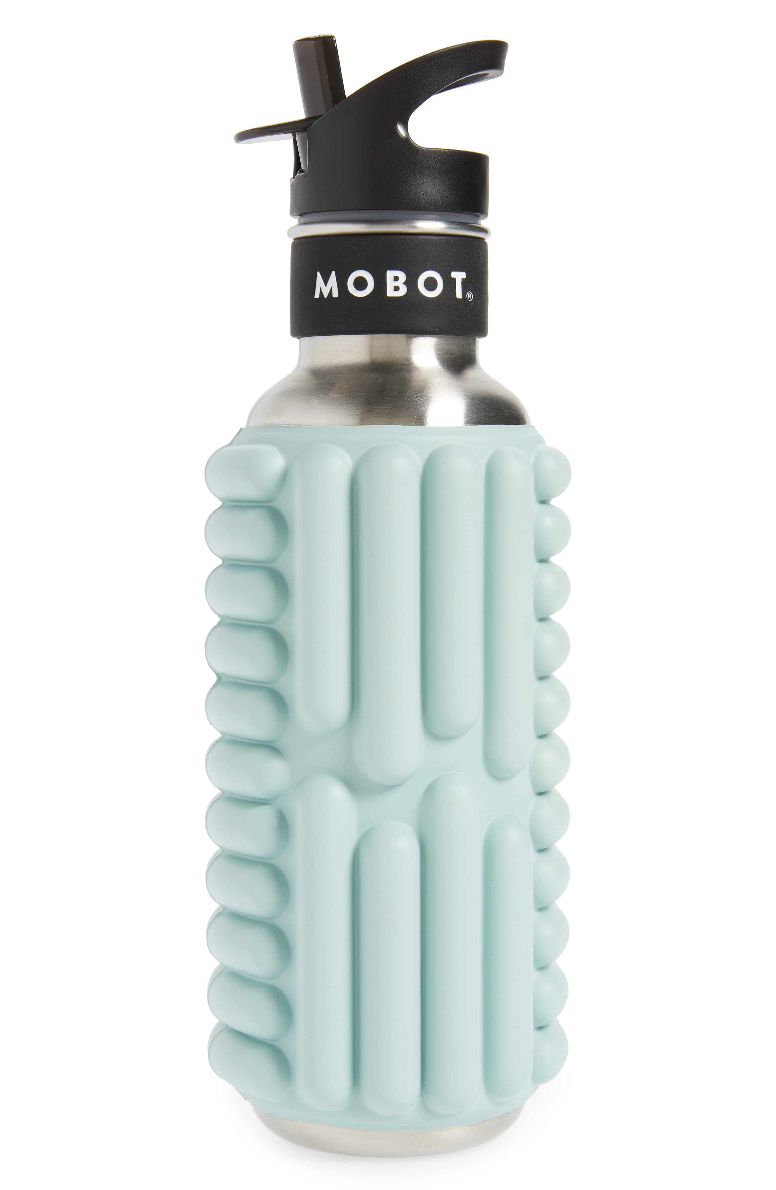 MOBOT Grace 27-Ounce Foam Roller Water Bottle, Main, color, SKY BLUE