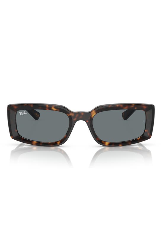 Ray Ban Kiliane Bio-based Sunglasses Havana Frame Blue Lenses 54-21 In Havana