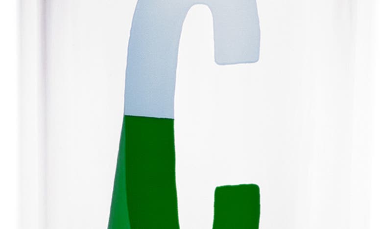 Kate Spade New York Initial 'c' 20oz. Straw Tumbler In Green