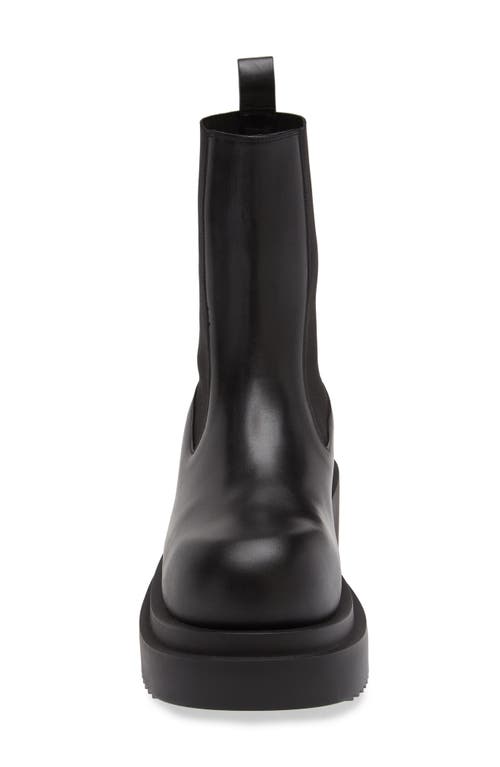 Rick Owens Beatle Bogun 60 Leather Ankle Boots In Black