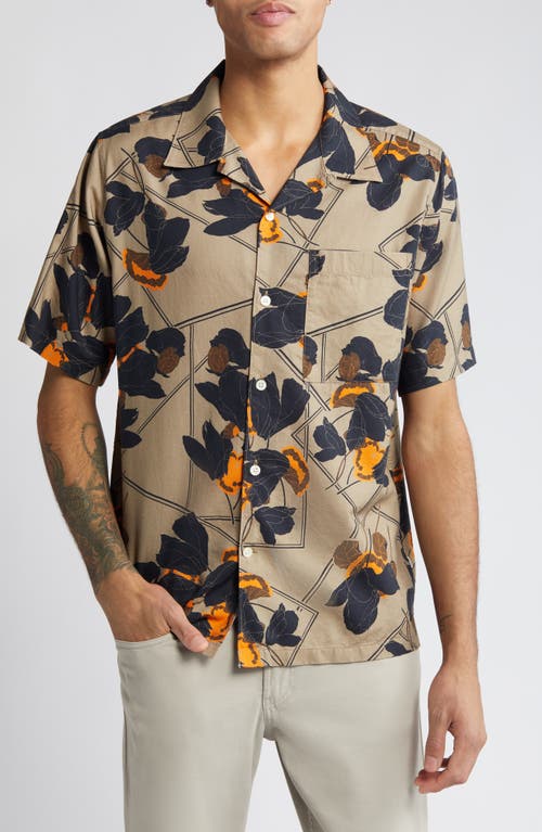 NN07 Julio 5656 Camp Shirt Greige at Nordstrom, R