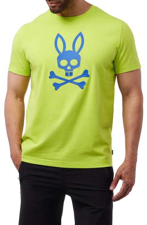 Psycho Bunny Lounge Pocket Tee Black MD at  Men's Clothing store