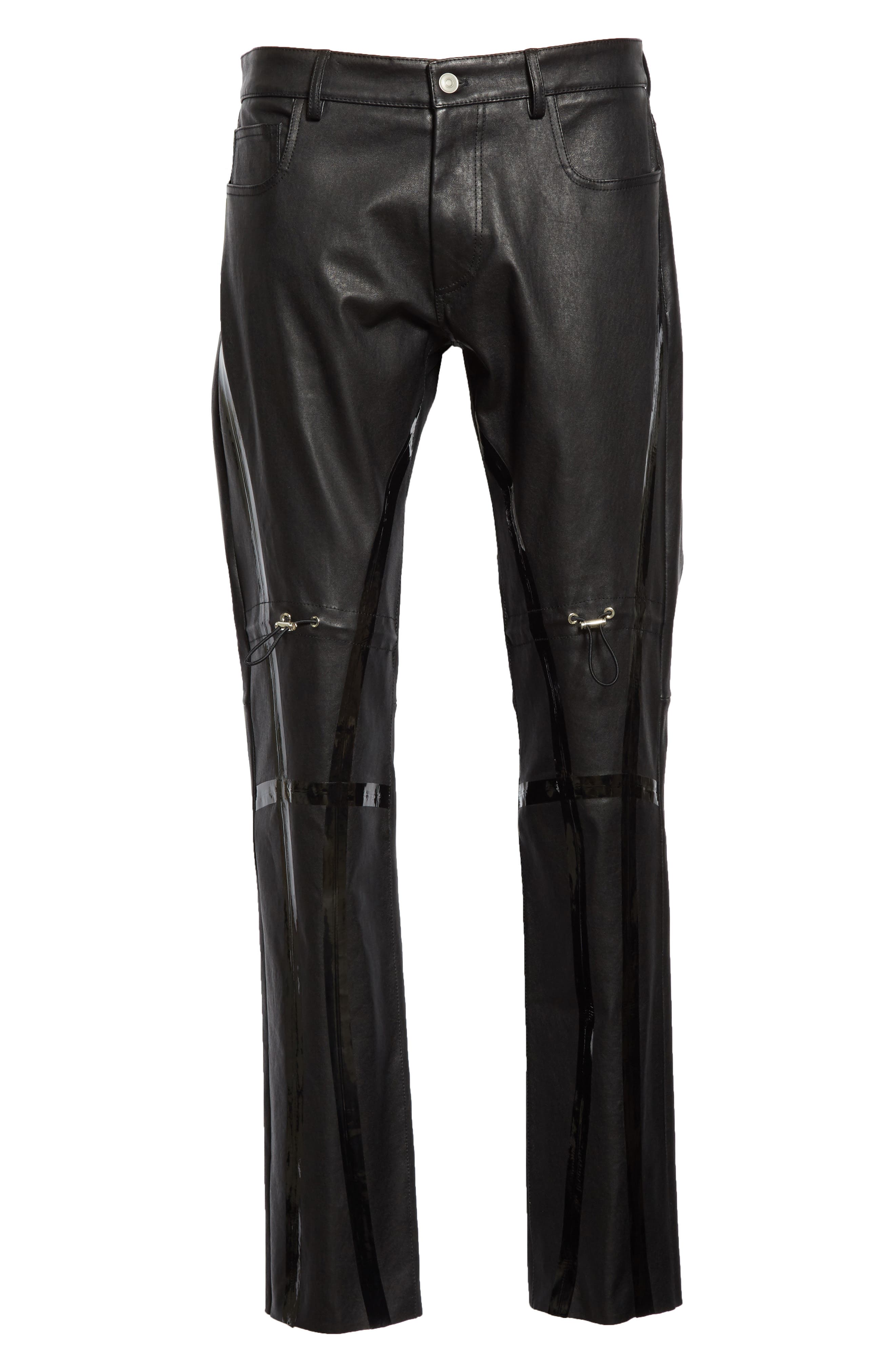 1017 ALYX 9SM Gaiter Leather Pants Nordstrom