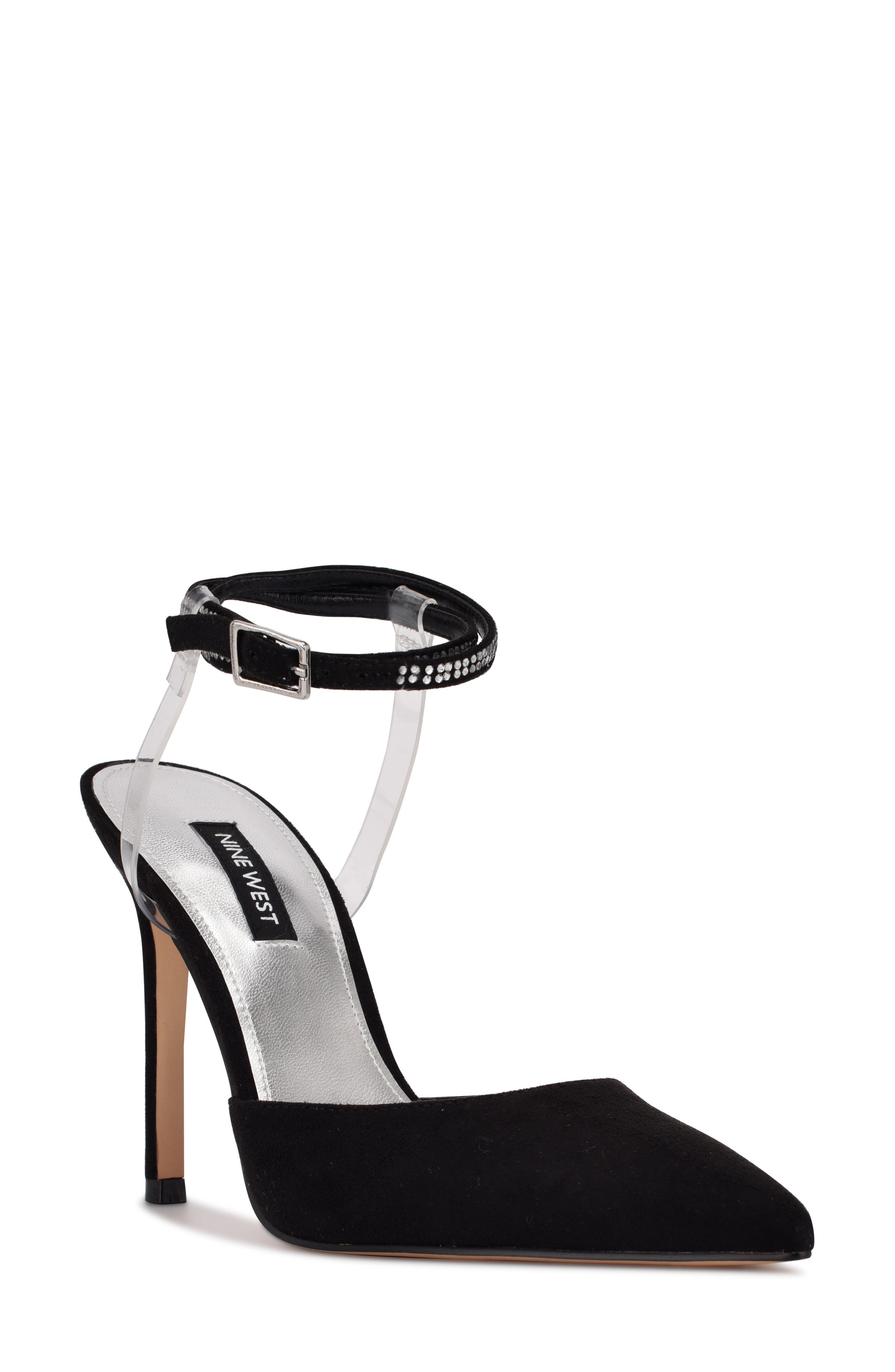 Chaussures à Talons NINE WEST En Cuir Couleur Nude - Taille UK 7.5 / US 8W - Occasion