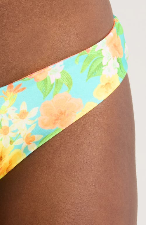 Shop Kulani Kinis V-cut Bikini Bottoms In Sunkissed Soul