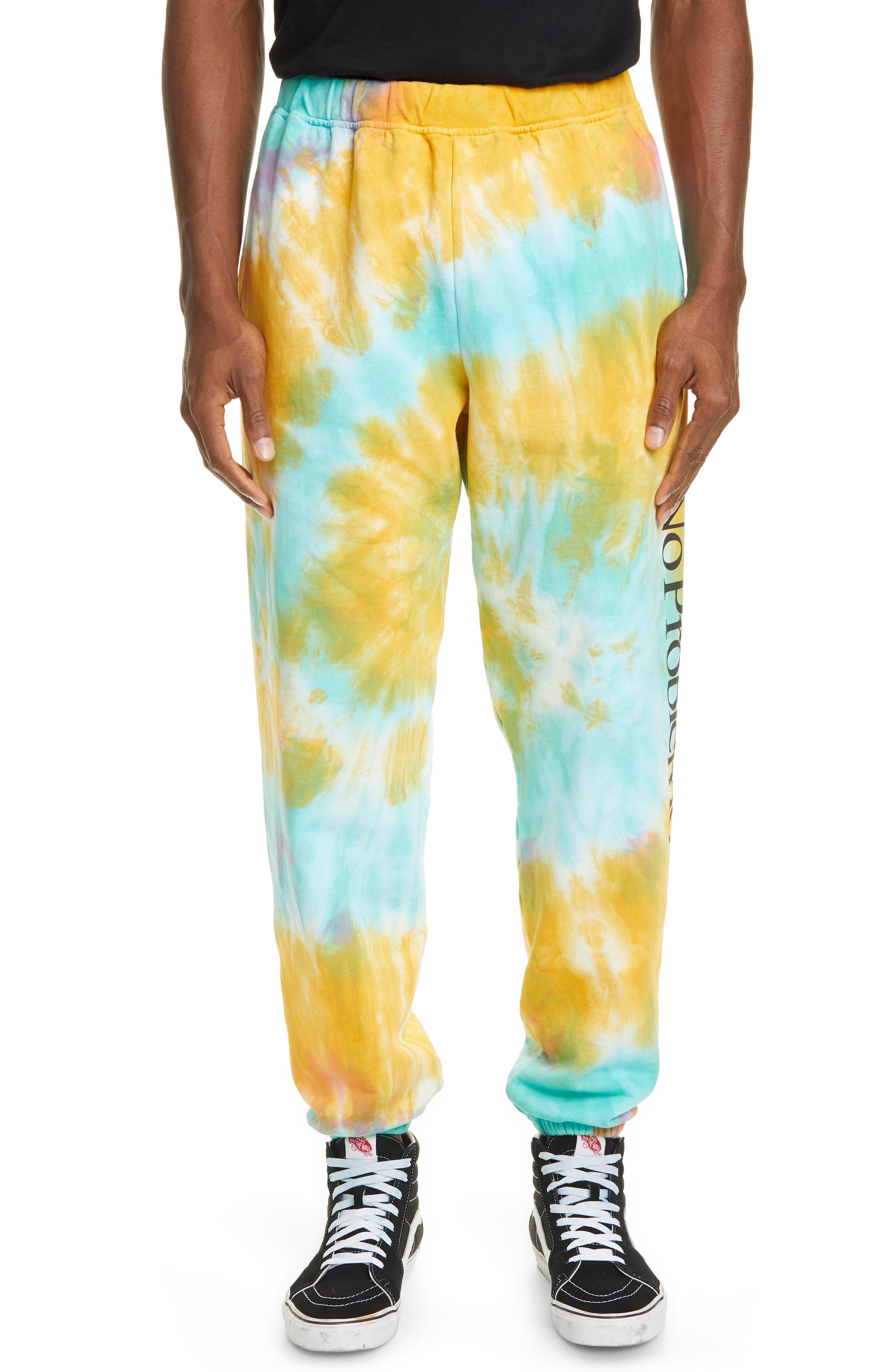 no problemo tie dye sweatshirt