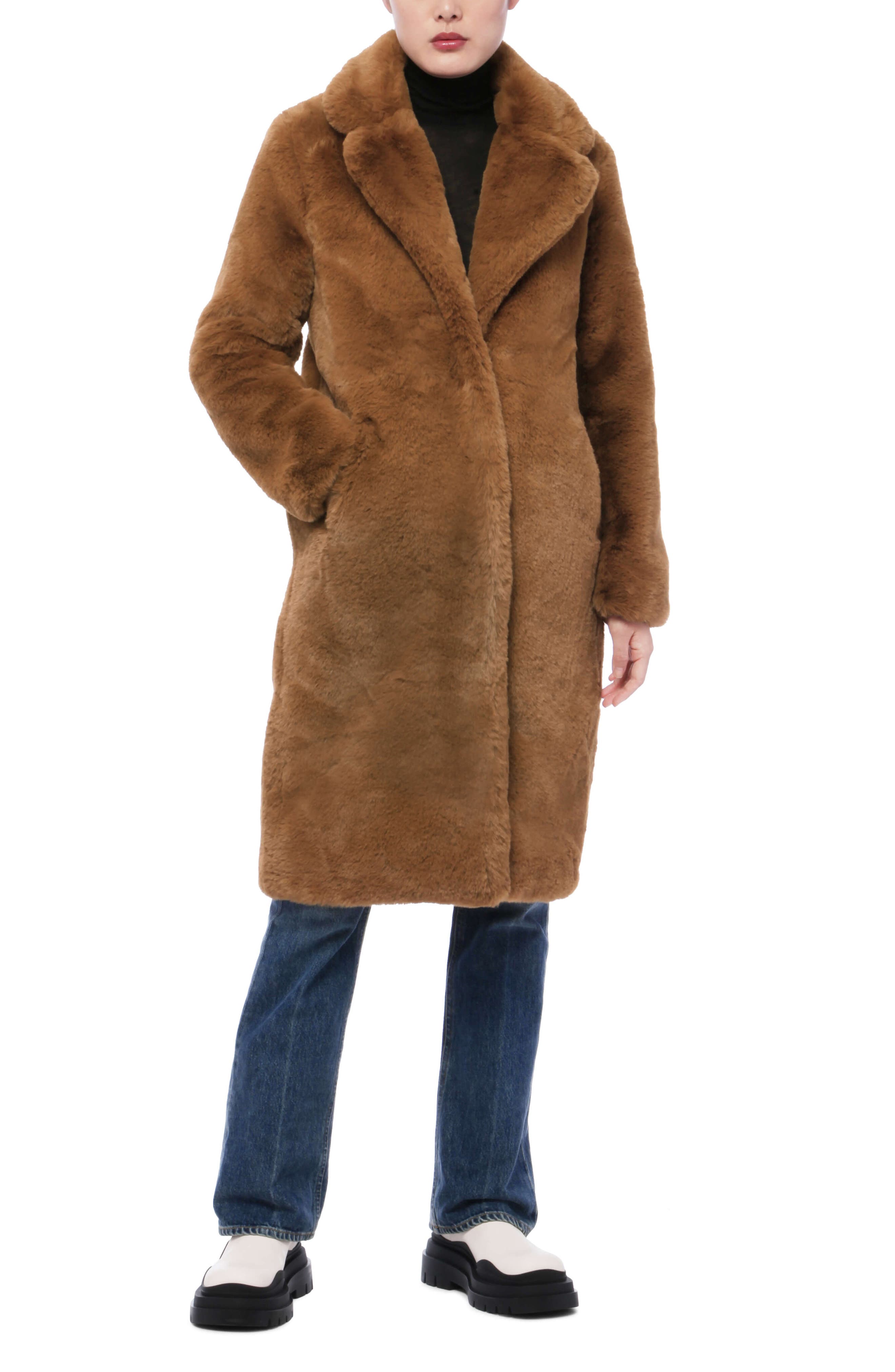 topshop camel coat nordstrom