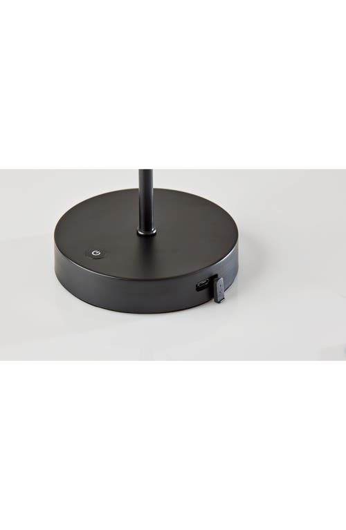 Adesso Lighting Stevie Led Cordless Lamp In Black