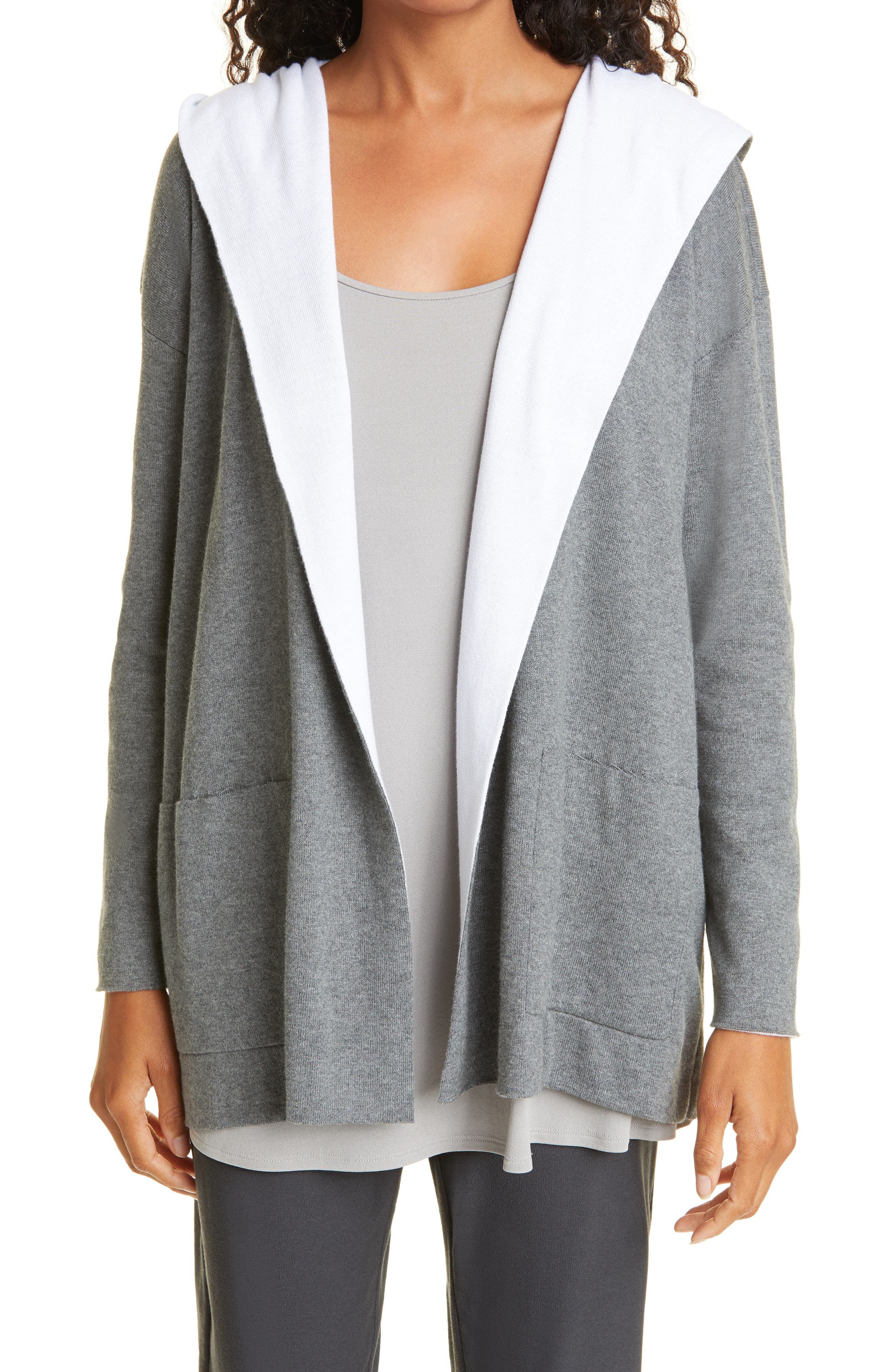 womens grey sweater