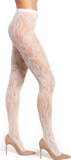 Natori Womens Feather Lace Net Tights : : Clothing, Shoes &  Accessories