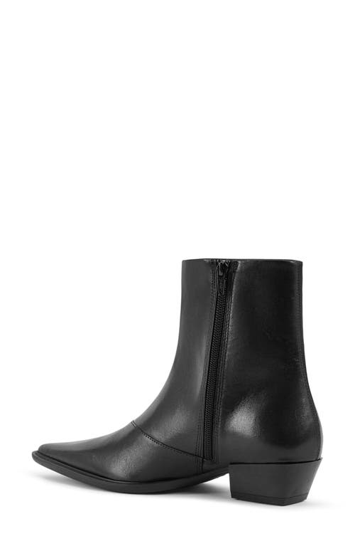 Shop Vagabond Shoemakers Cassie Pointed Toe Bootie In Black