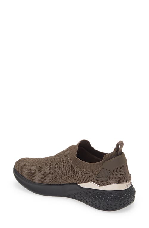 Ara Monroe Slip-on Sneaker In Taiga Woven/moro Metallic