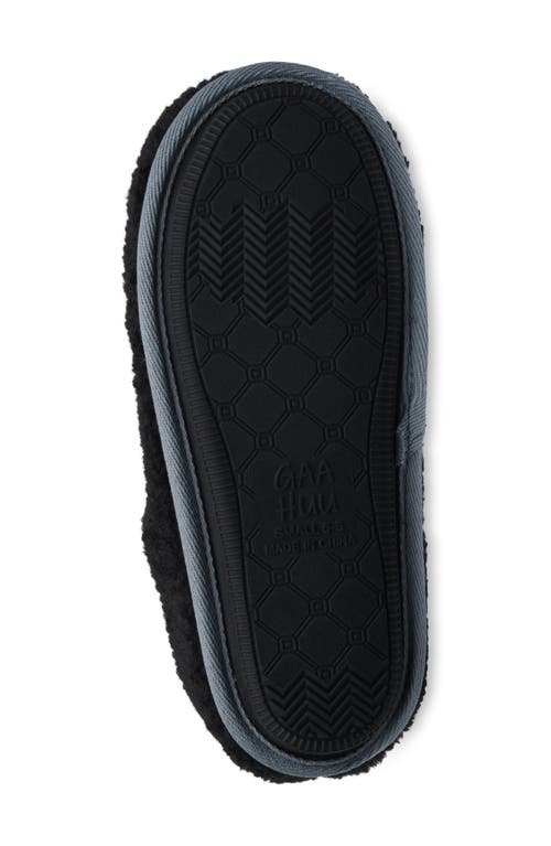 Gaahuu Faux Shearling Lined Slipper (women) In Black