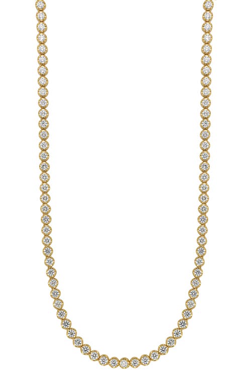 Bony Levy Audrey 18K Gold Diamond Tennis Necklace in 18K Yellow Gold at Nordstrom, Size 17