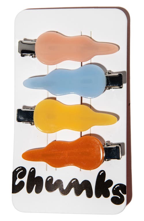 Assorted 4-Pack Hair Clips in Simone