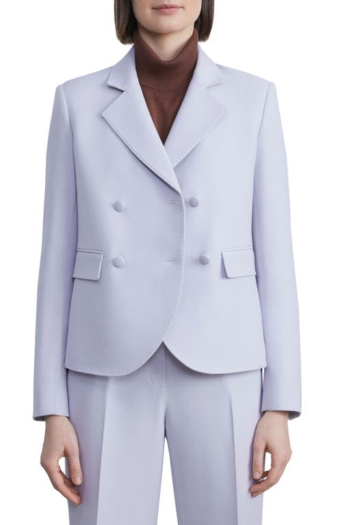 Lafayette 148 New York Wool & Silk Crepe Jacket in Aster