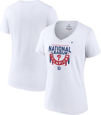 Women's Los Angeles Dodgers Fanatics Branded Royal 2023 NL West Division  Champions Plus Size Locker Room V-Neck T-Shirt