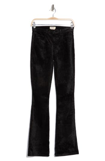 L Agence L'agence Selma High Waist Baby Boot In Black