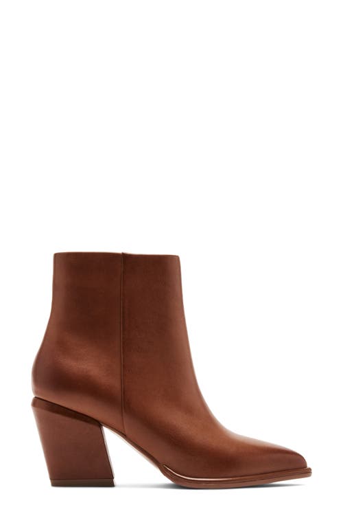 Shop Blondo Emmalyn Waterproof Bootie In Tan Leather