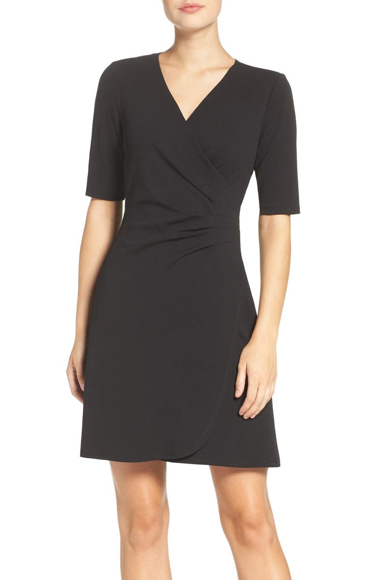 Adrianna Papell Ruched A-Line Dress | Nordstrom