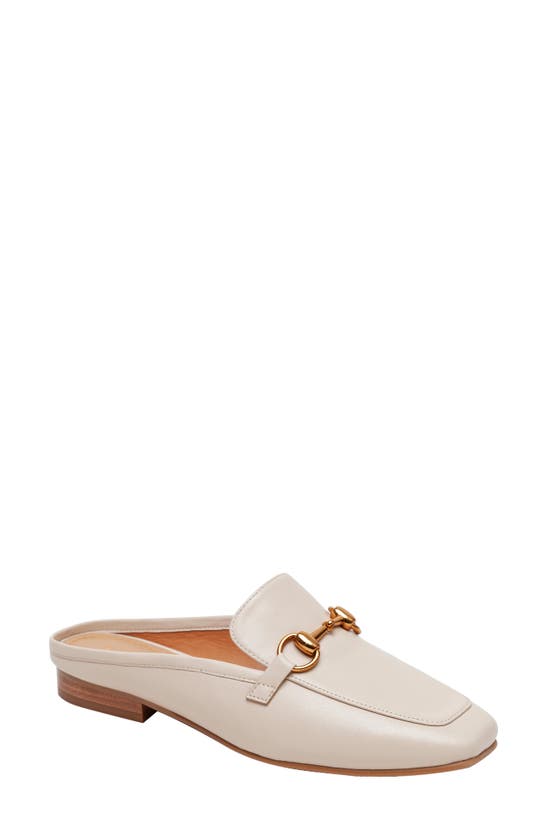 Lisa Vicky Square Toe Mule In Nude