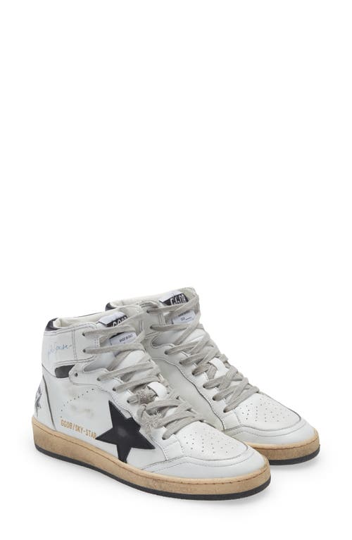 Golden Goose Sky-Star High Top Sneaker White/ at Nordstrom