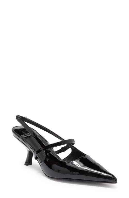 Jeffrey Campbell Tanya Pointed Toe Slingback Pump Patent at Nordstrom,