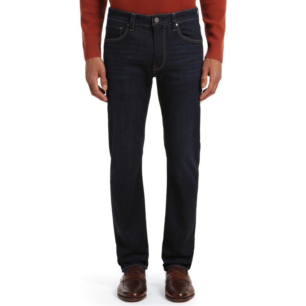 Shop 34 Heritage Courage Straight Leg Jeans In Deep