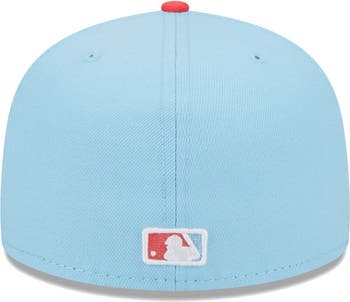 Miami Marlins New Era Spring Basic Two-Tone 9FIFTY Snapback Hat - Light  Blue/Red