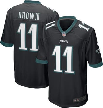 Men's Nike A.J. Brown Brown Philadelphia Eagles 2023 Salute To Service  Limited Jersey