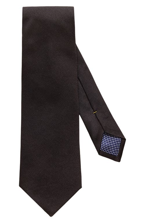 Eton Silk Tie in Black at Nordstrom