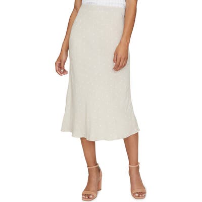 Petite Sanctuary Everyday Midi Skirt, Beige