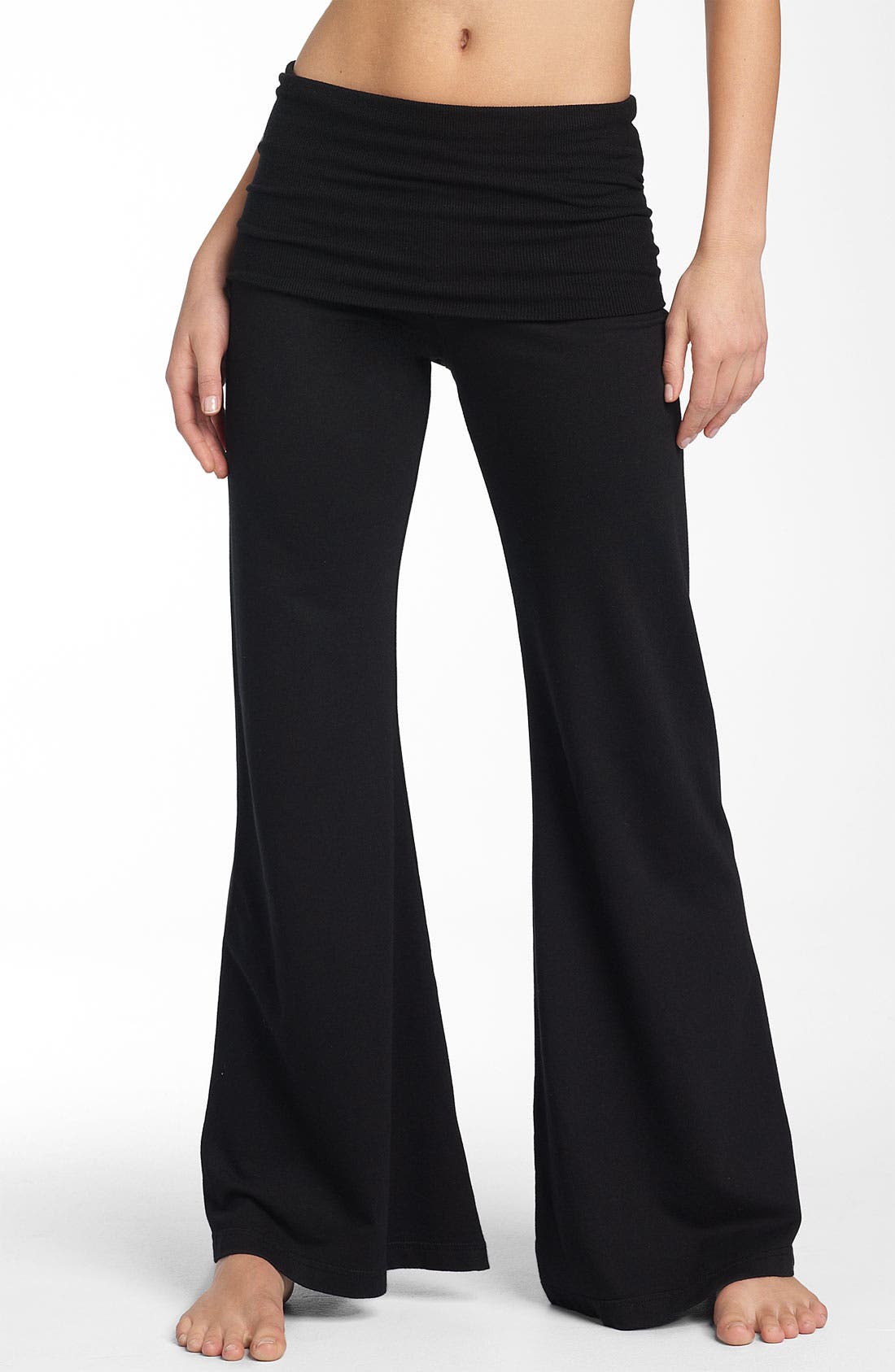 Hard Tail Roll Waist Wide Leg Pants Nordstrom