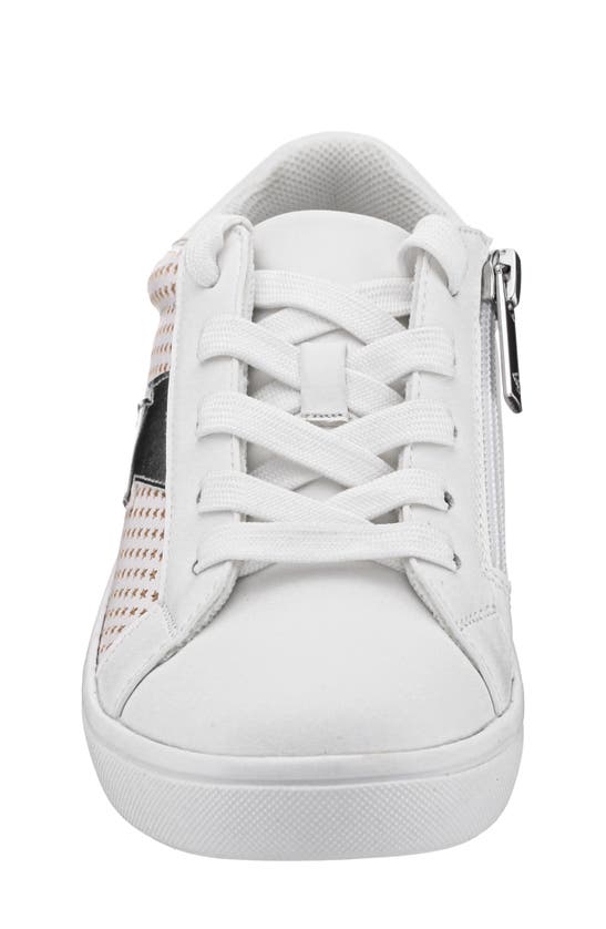 Shop Nina Kids' Thunderbolt Sneaker In White