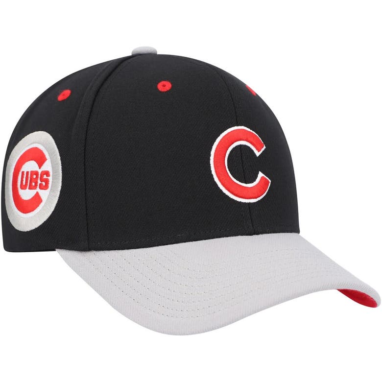 Shop Mitchell & Ness Black Chicago Cubs Bred Pro Adjustable Hat