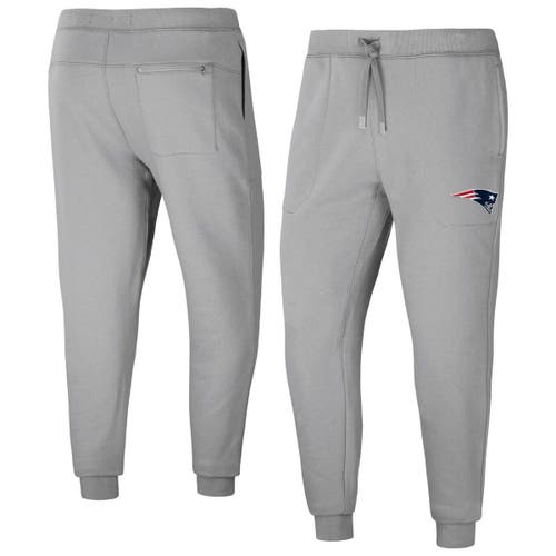 Men's NFL x Darius Rucker Collection by Fanatics Gray New England Patriots Fleece Jogger Pants