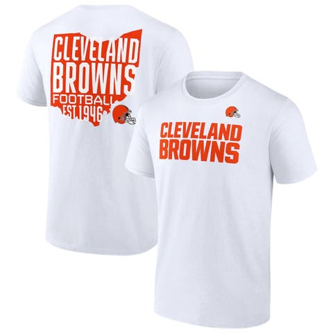 Cleveland Browns Fanatics Branded Victory Arch T-Shirt - Brown