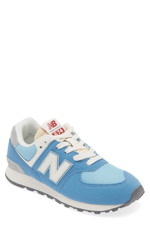 New Balance Kids' 574 Sneaker In Blue/white