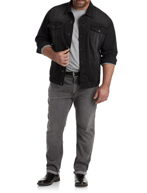 True Nation Grey Haze Tapered Fit Jeans In Grey Haze